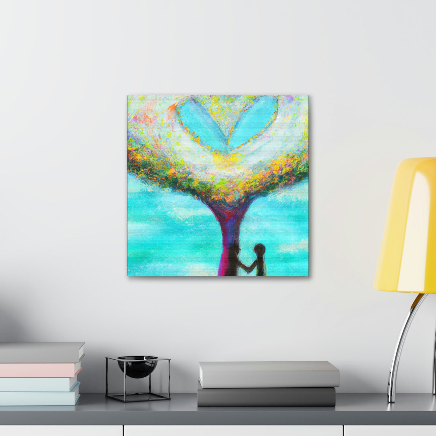 "Love Tree Abstracted" - Canvas