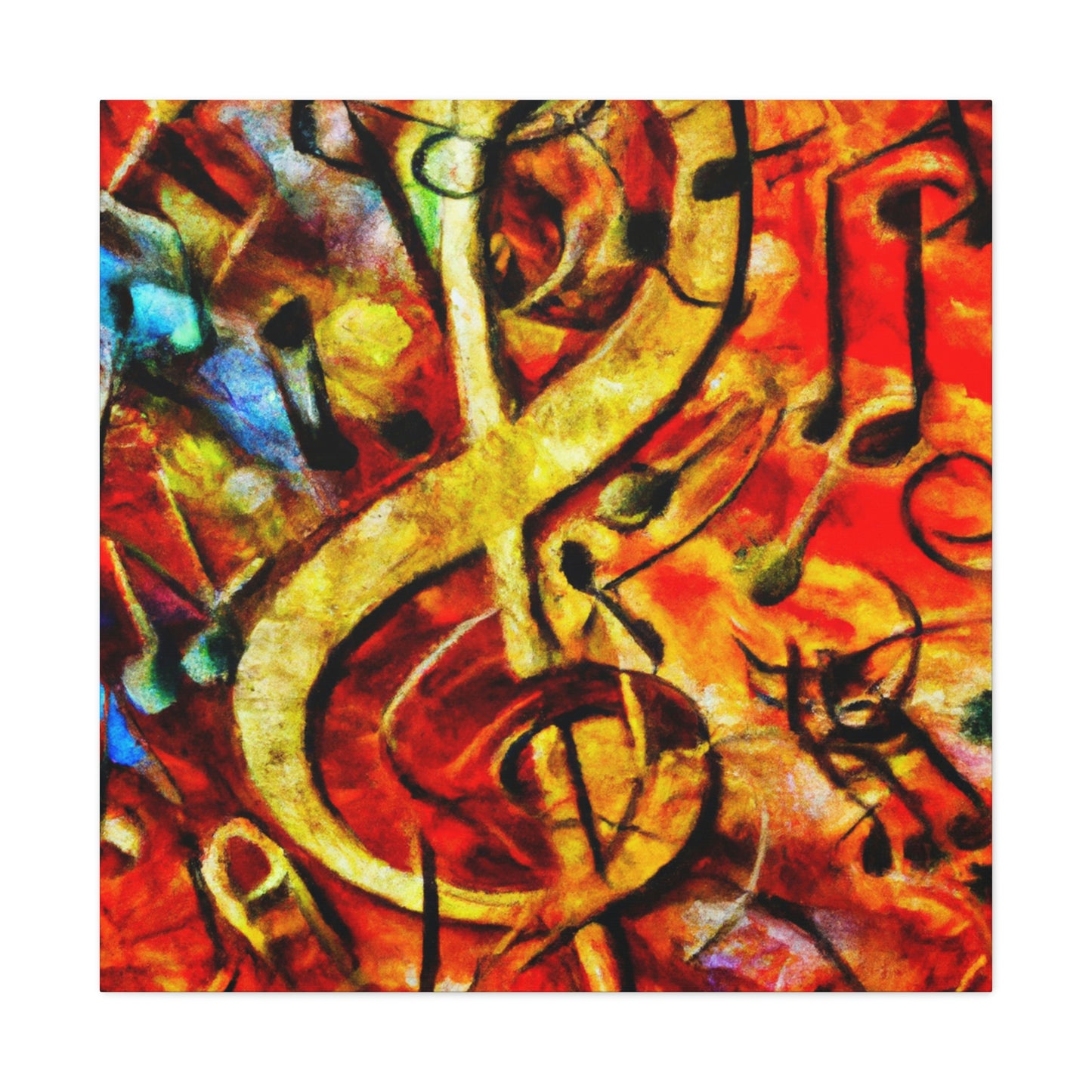 "Music of Abstraction" - Canvas