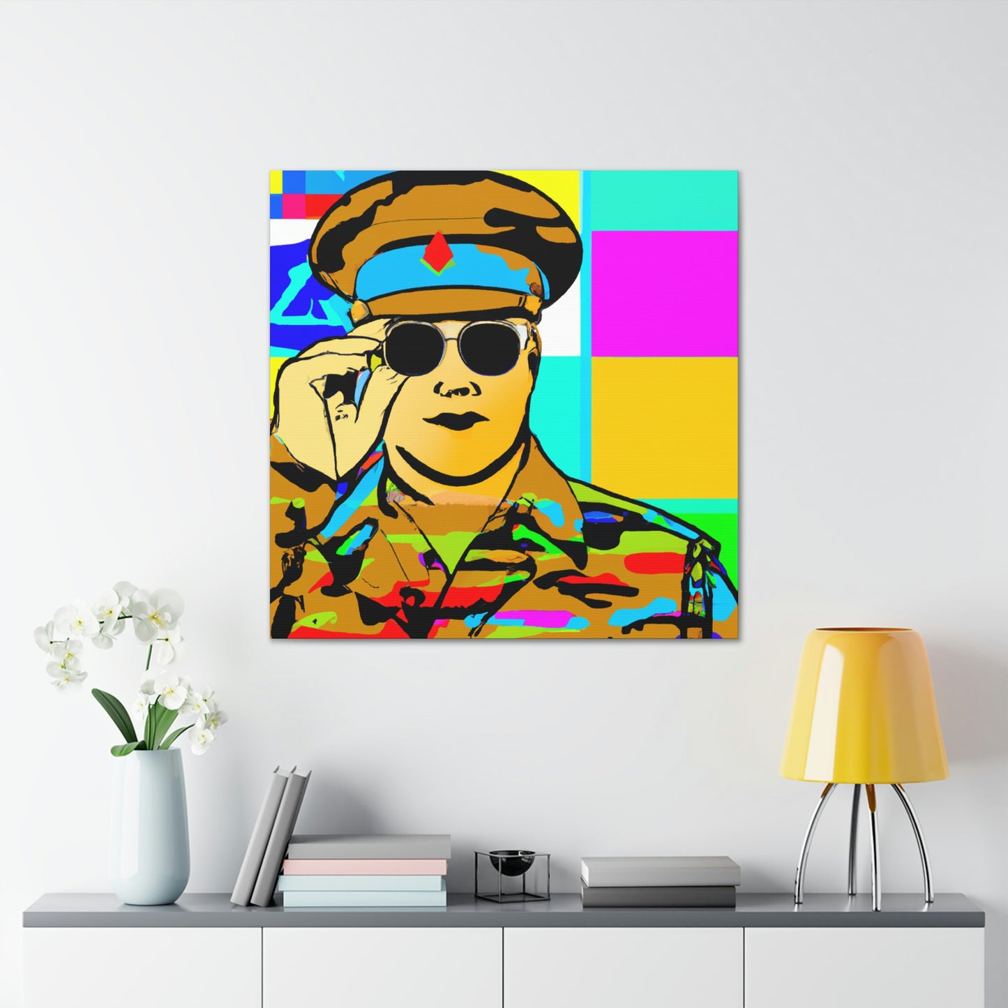 Supply Sergeant Pop Art - Canvas