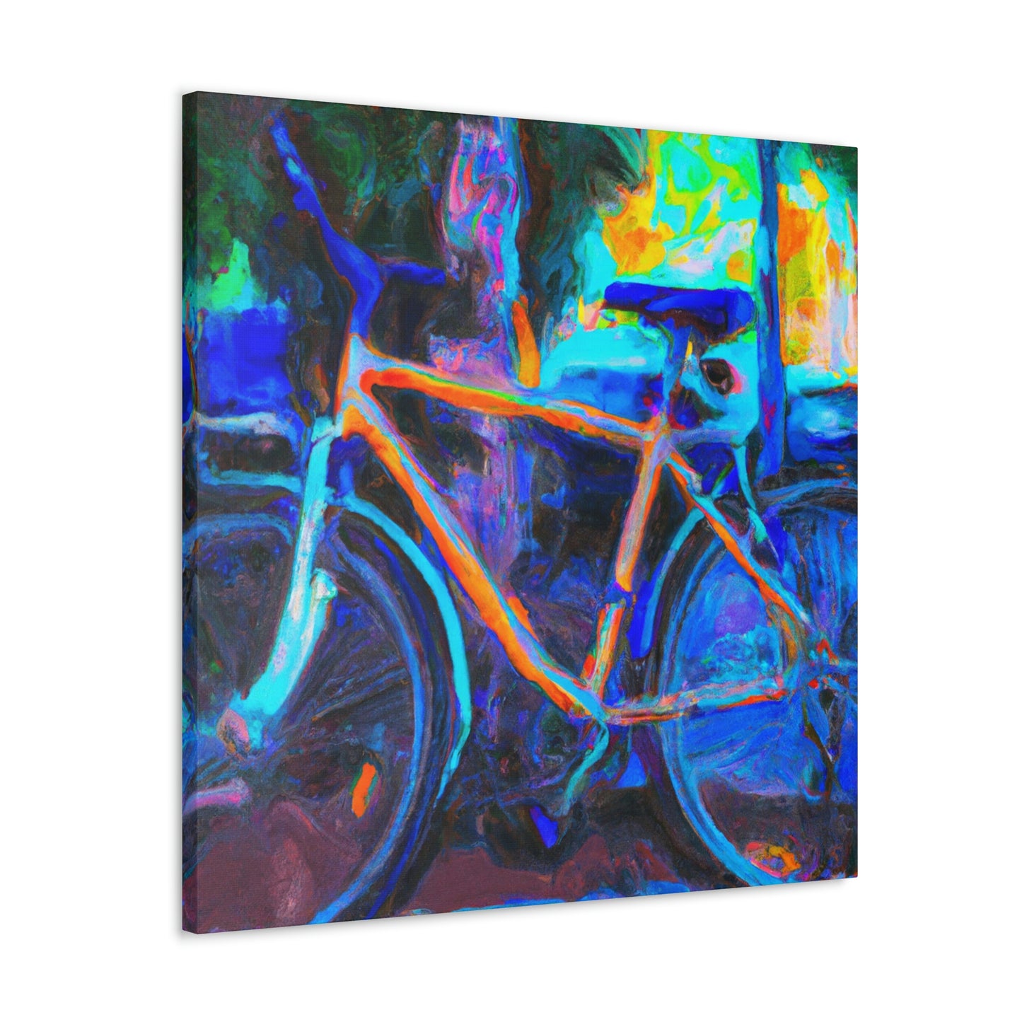 Ride The Bicycle Joy - Canvas