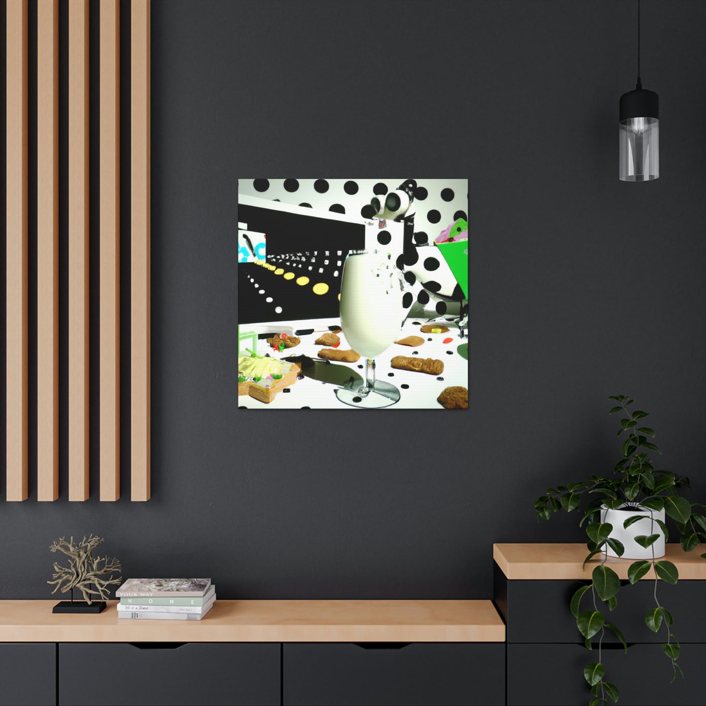 Milk and Cookies Dream - Canvas