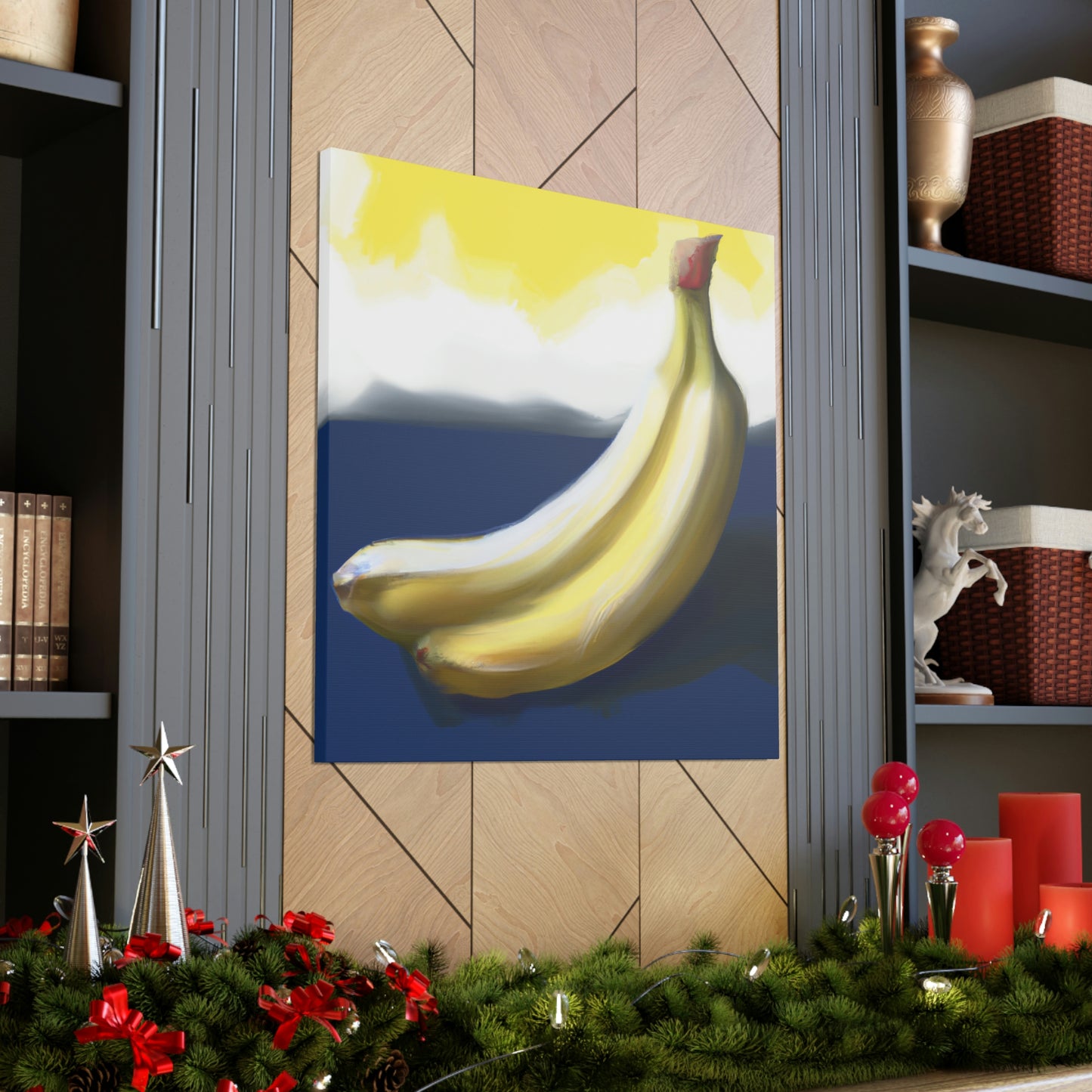 "Bananna's Neoclassical Delight" - Canvas