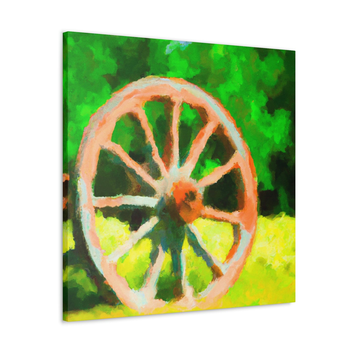 "Wheels of Fortune" - Canvas