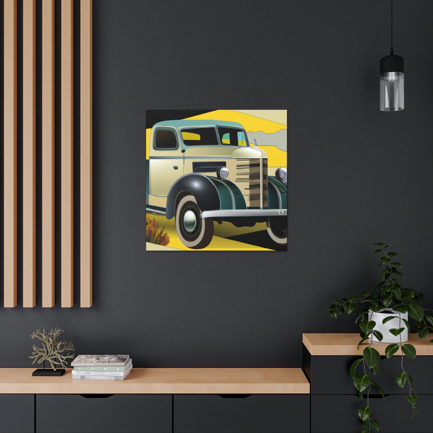 "Dusty Pickup Jubilee" - Canvas