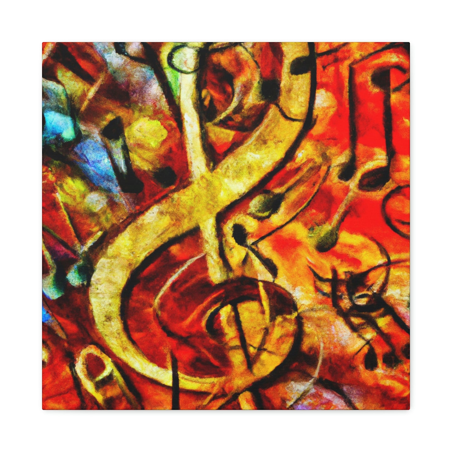 "Music of Abstraction" - Canvas