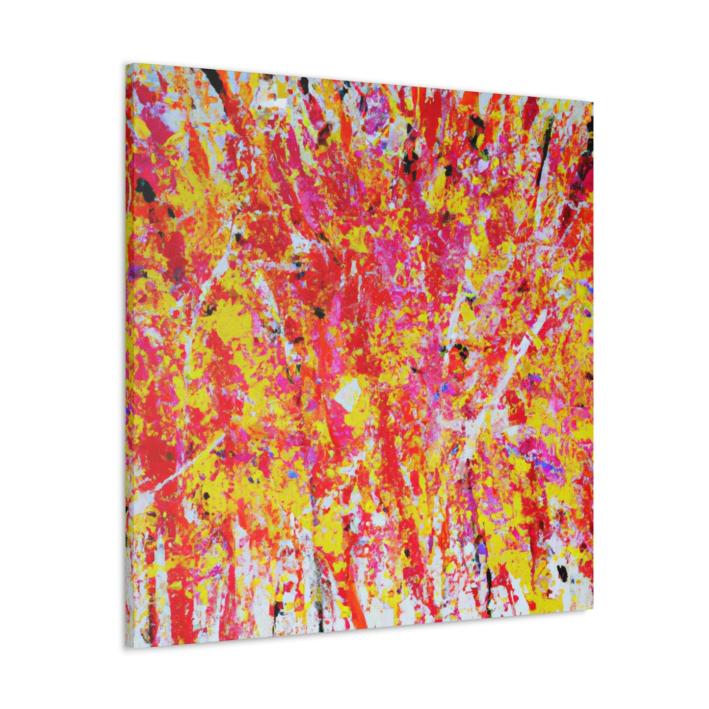 Sunlit Agitation Ablaze - Canvas