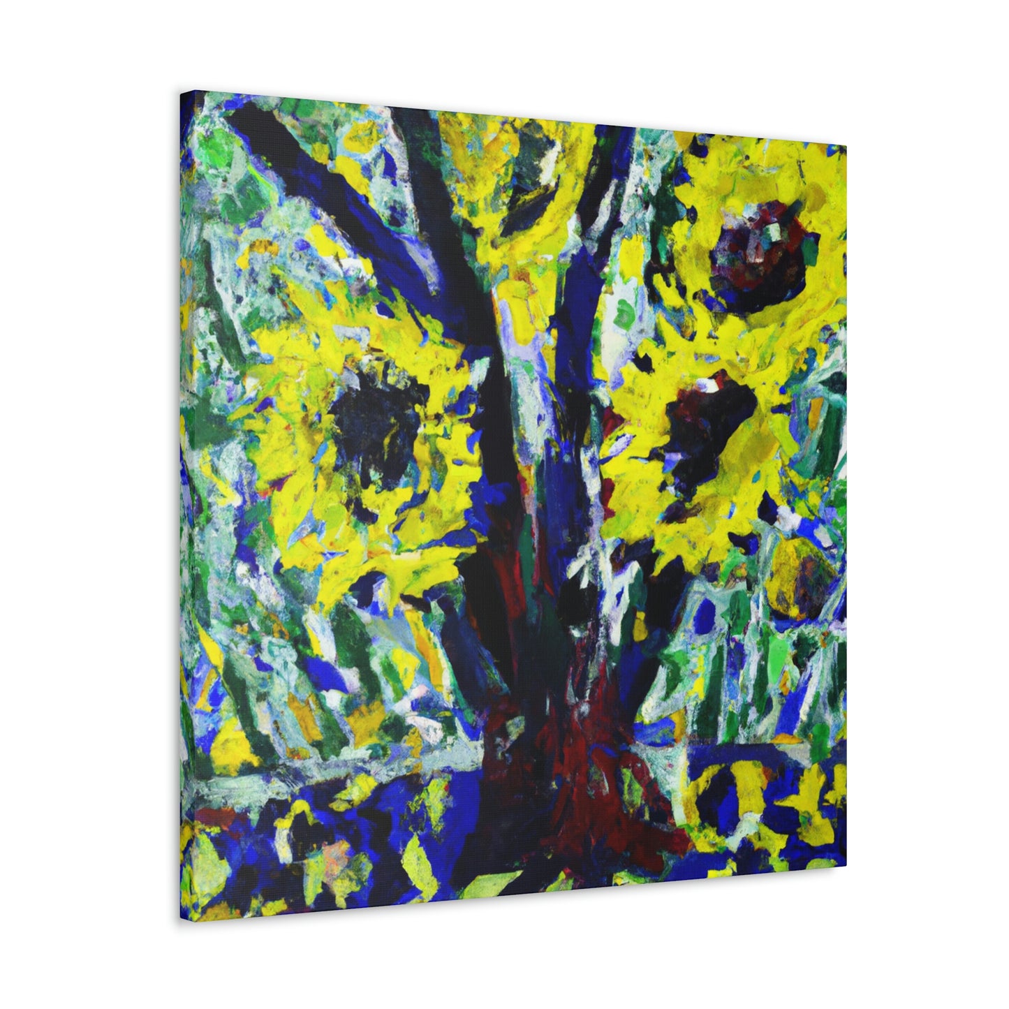 Sunflower in Abstraction - Canvas