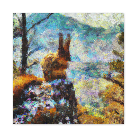 Squirrel of Post-Impressionism - Canvas