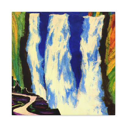 Thundering Water Plunge - Canvas