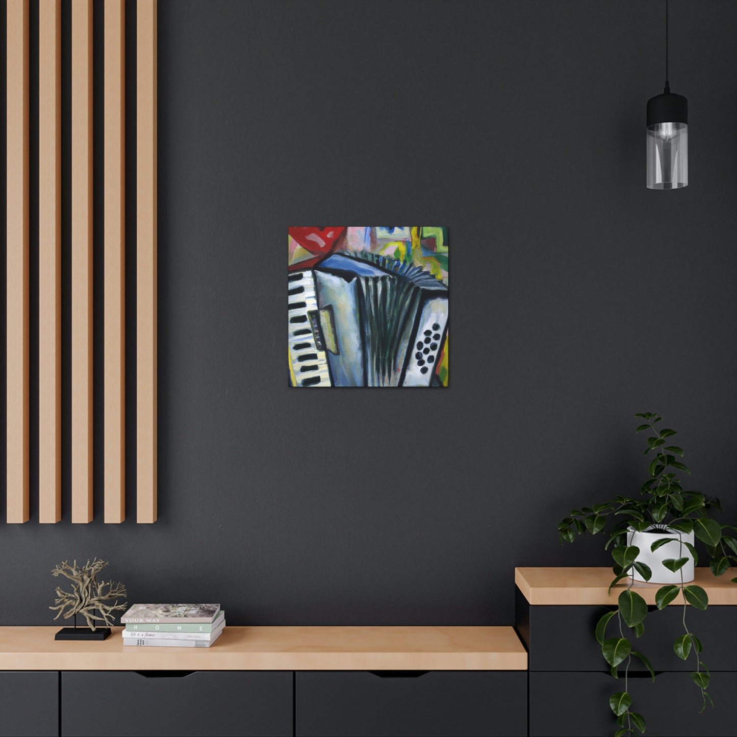 Accordion Fantasia Art - Canvas