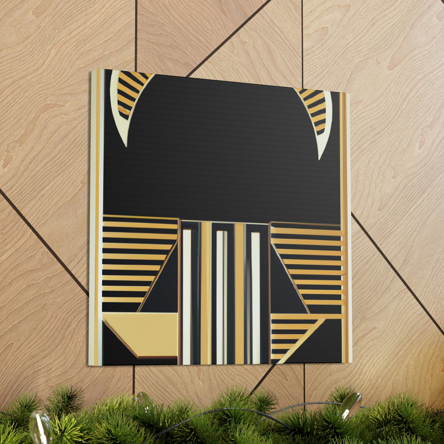 "Glittering Gatsby Mosaic" - Canvas