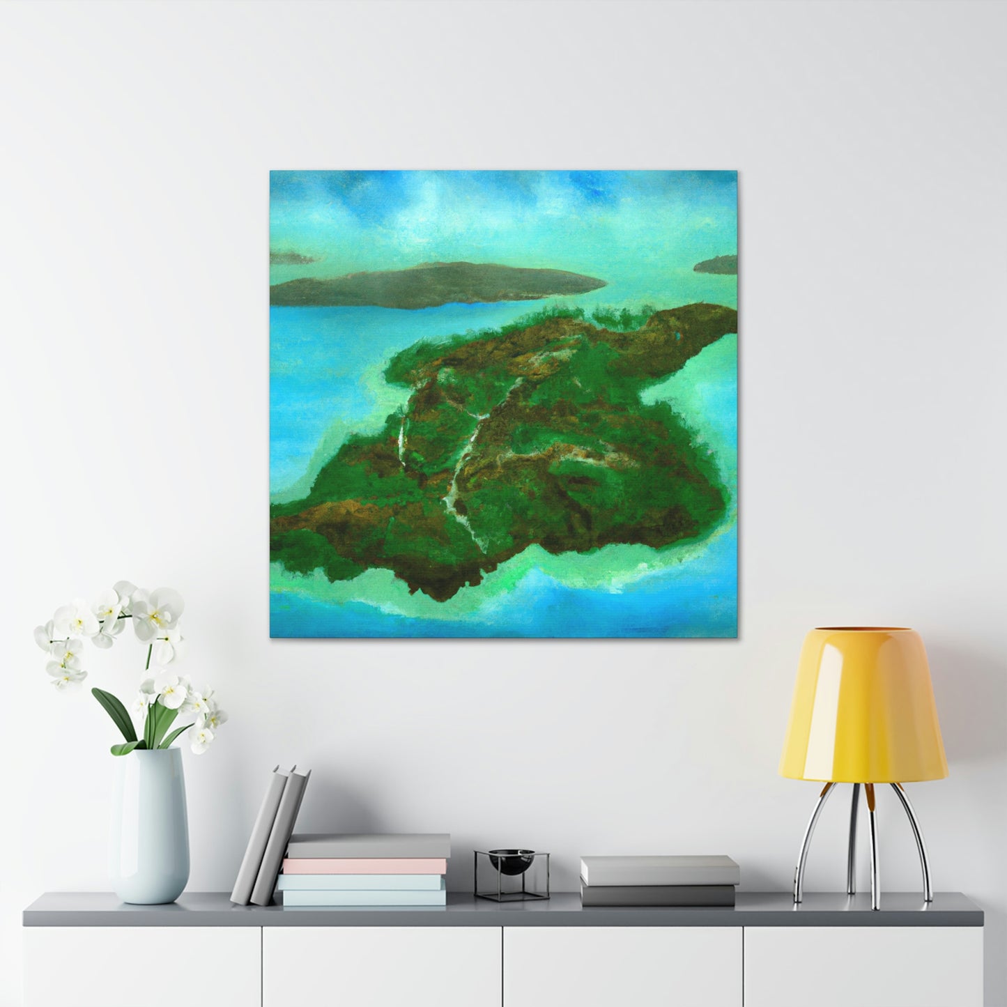 Island of Emotions - Canvas