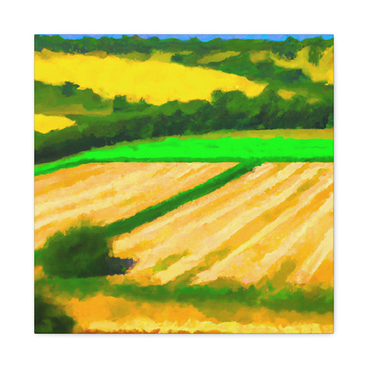 "Harvest of Gold Fields" - Canvas