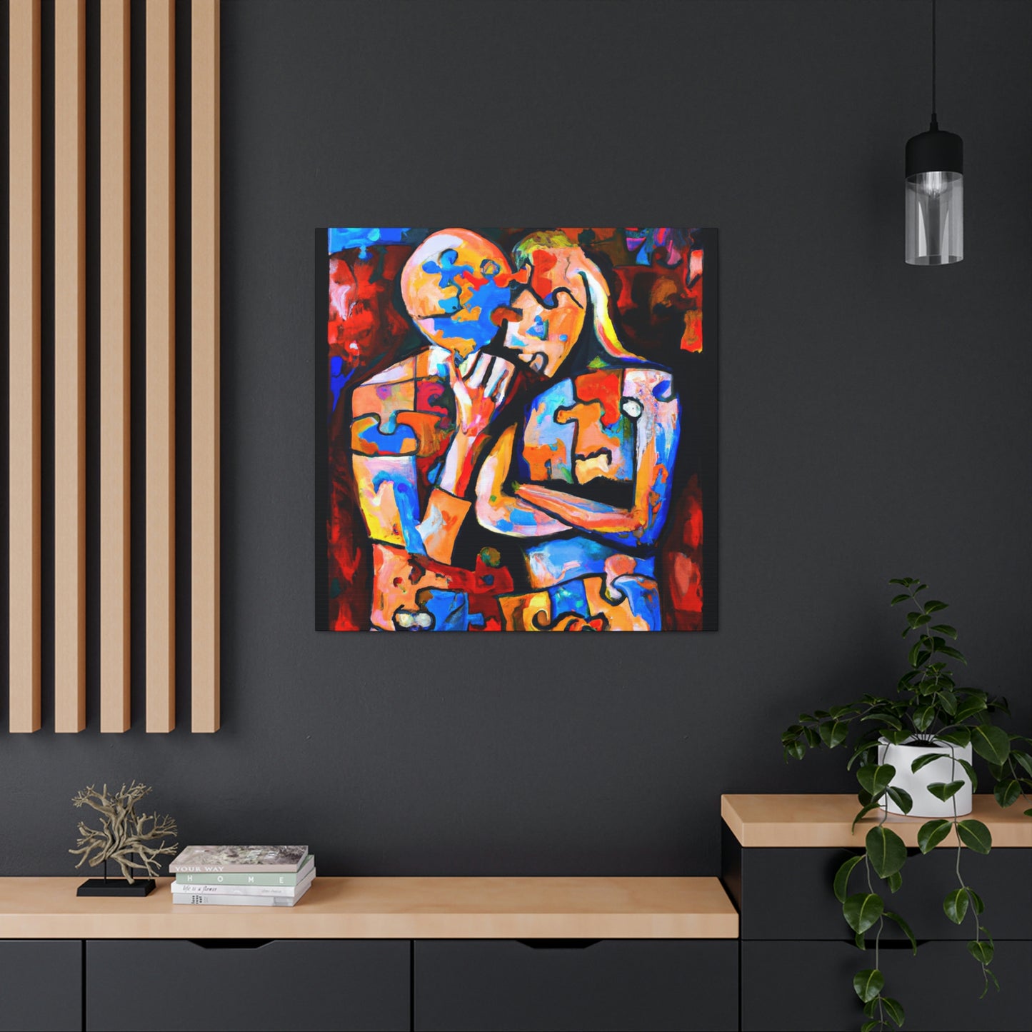 Love's Labyrinth Puzzle - Canvas