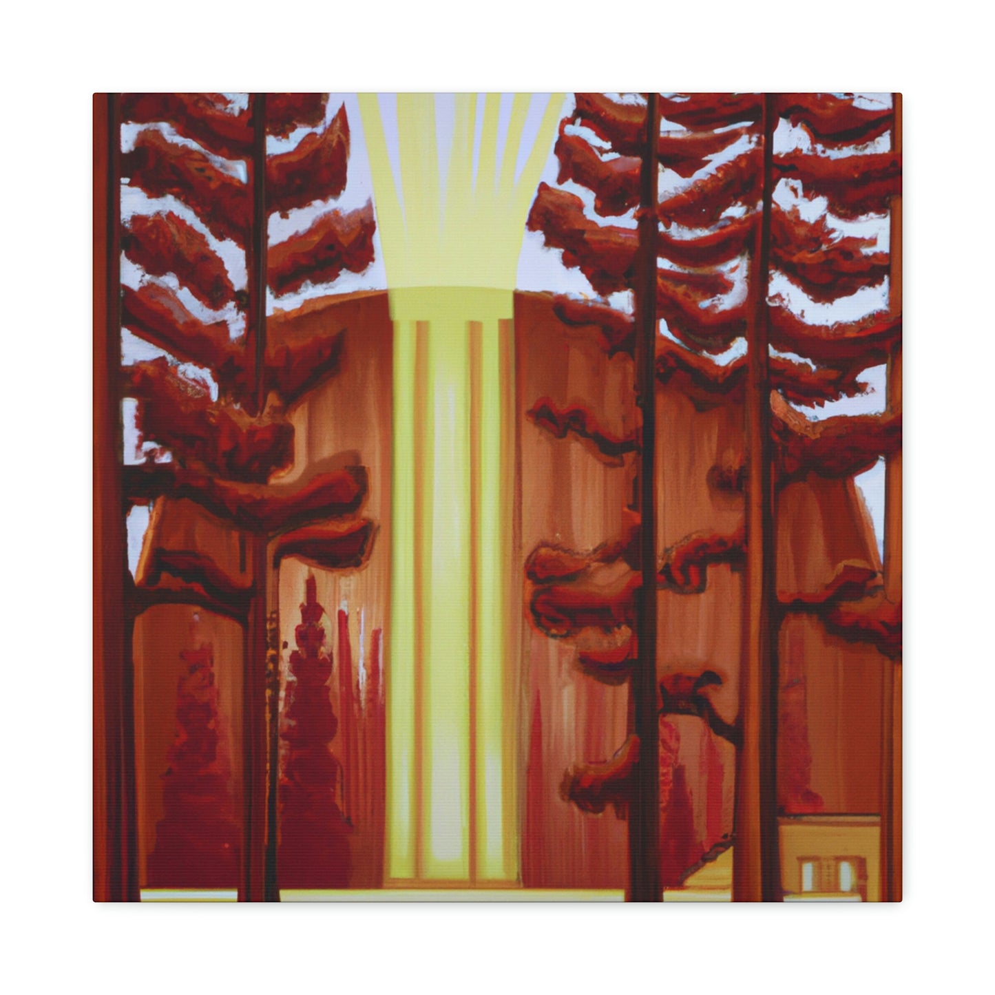 "Redwood Reverie 1920s" - Canvas