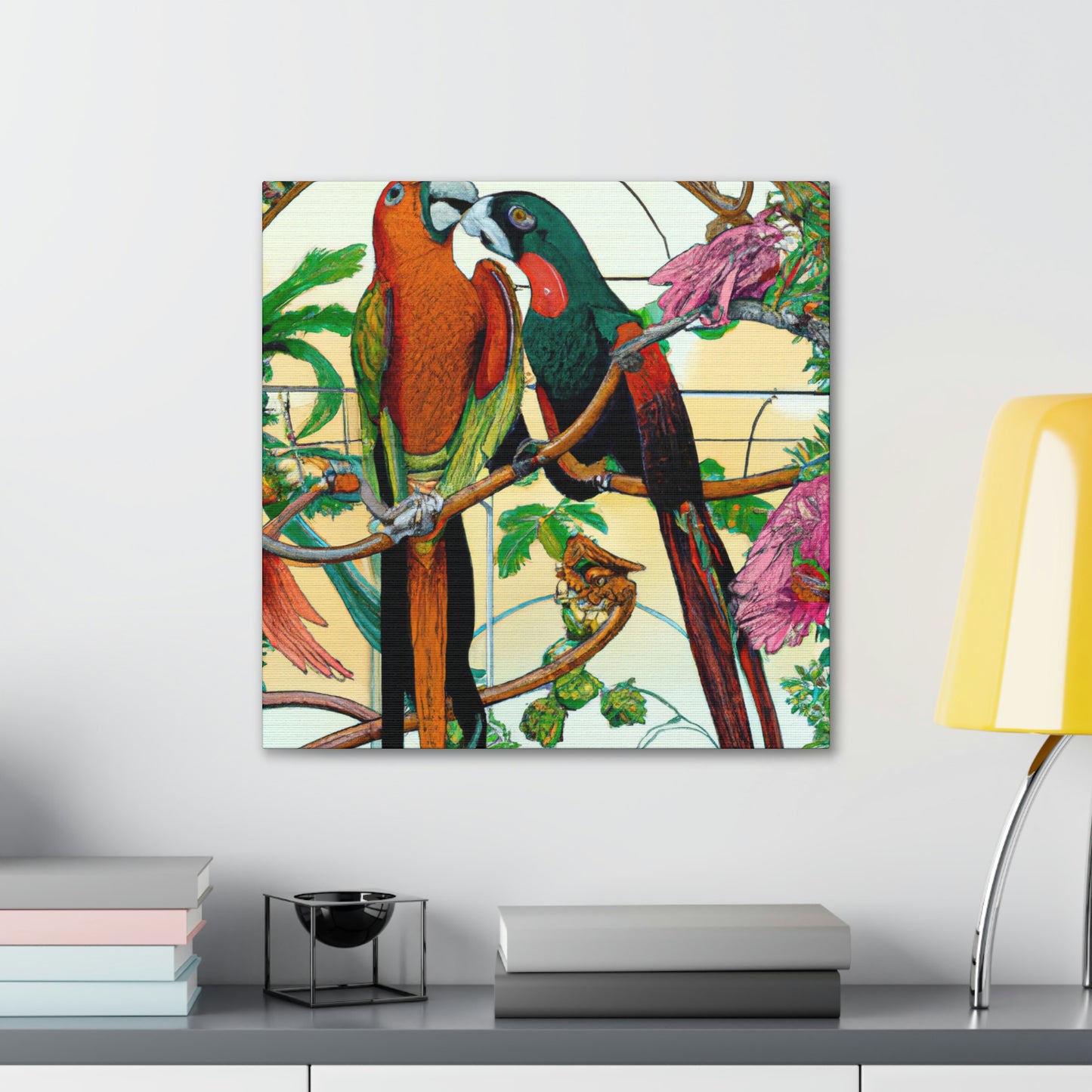 Parrot Perch - Canvas - Canvas