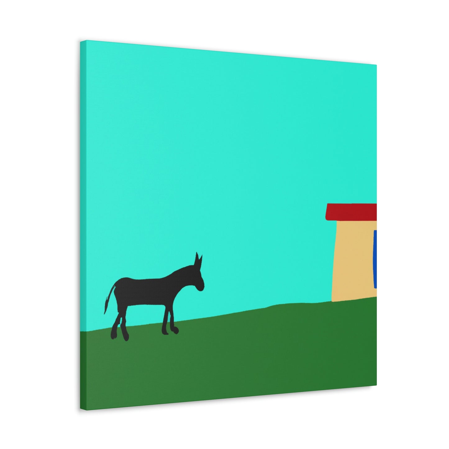 Mules in Simplicity - Canvas