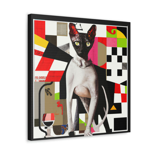 Sphynx in Baroque. - Canvas