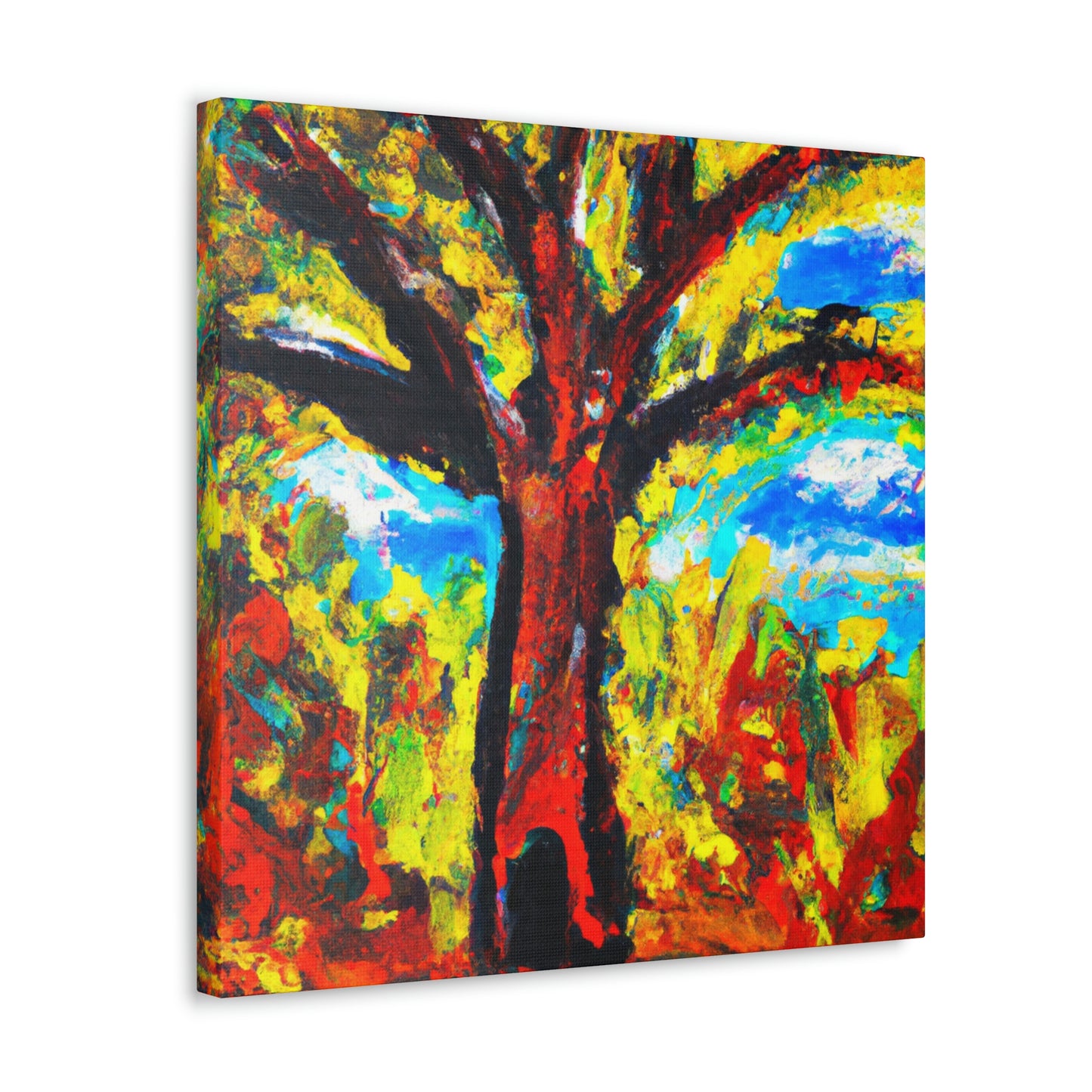 Oak Tree Reconciled - Canvas