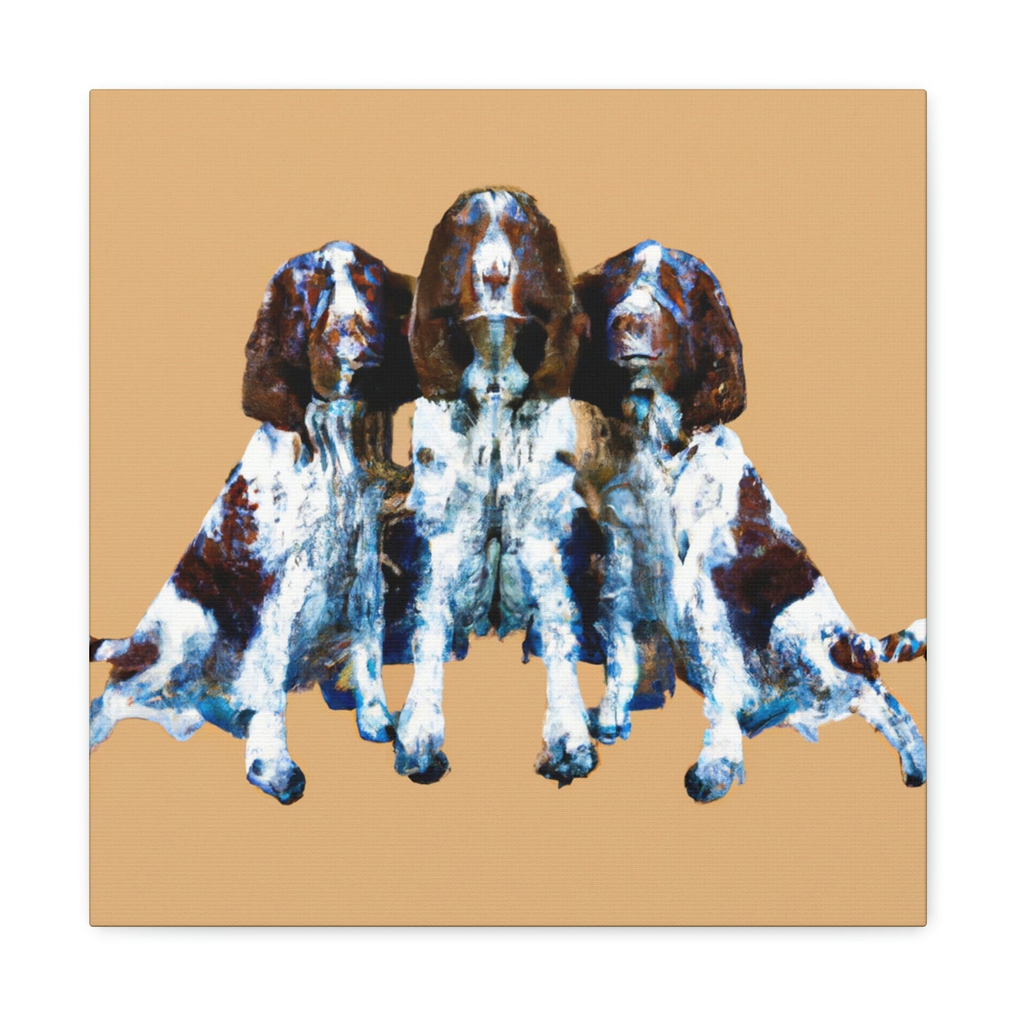 "Proud Springer Spaniel" - Canvas