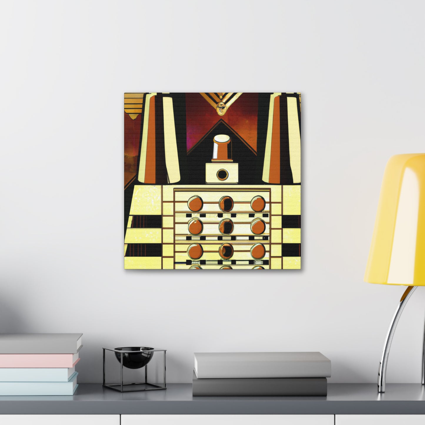 "Deco's Musical Fusion" - Canvas