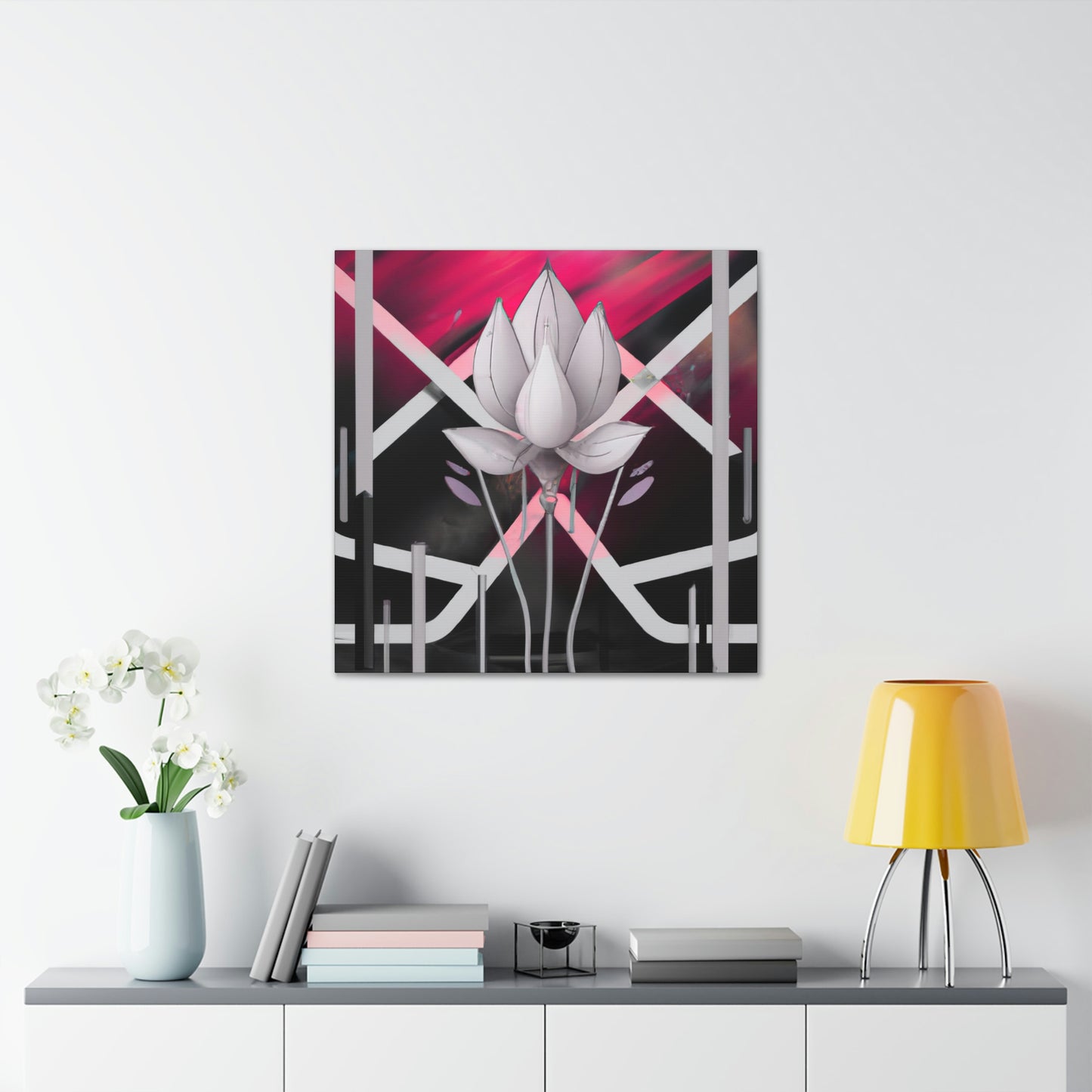 "Lotus Blossoms Arise" - Canvas