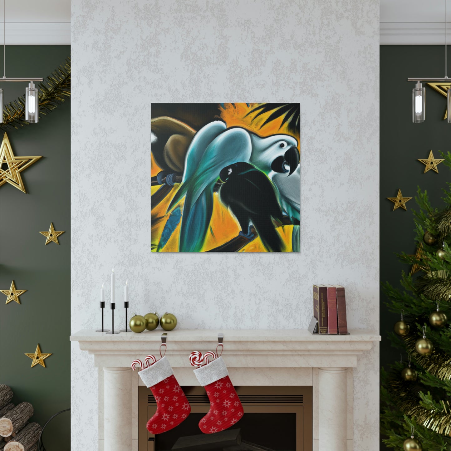 Macaw Mirage Surreal - Canvas