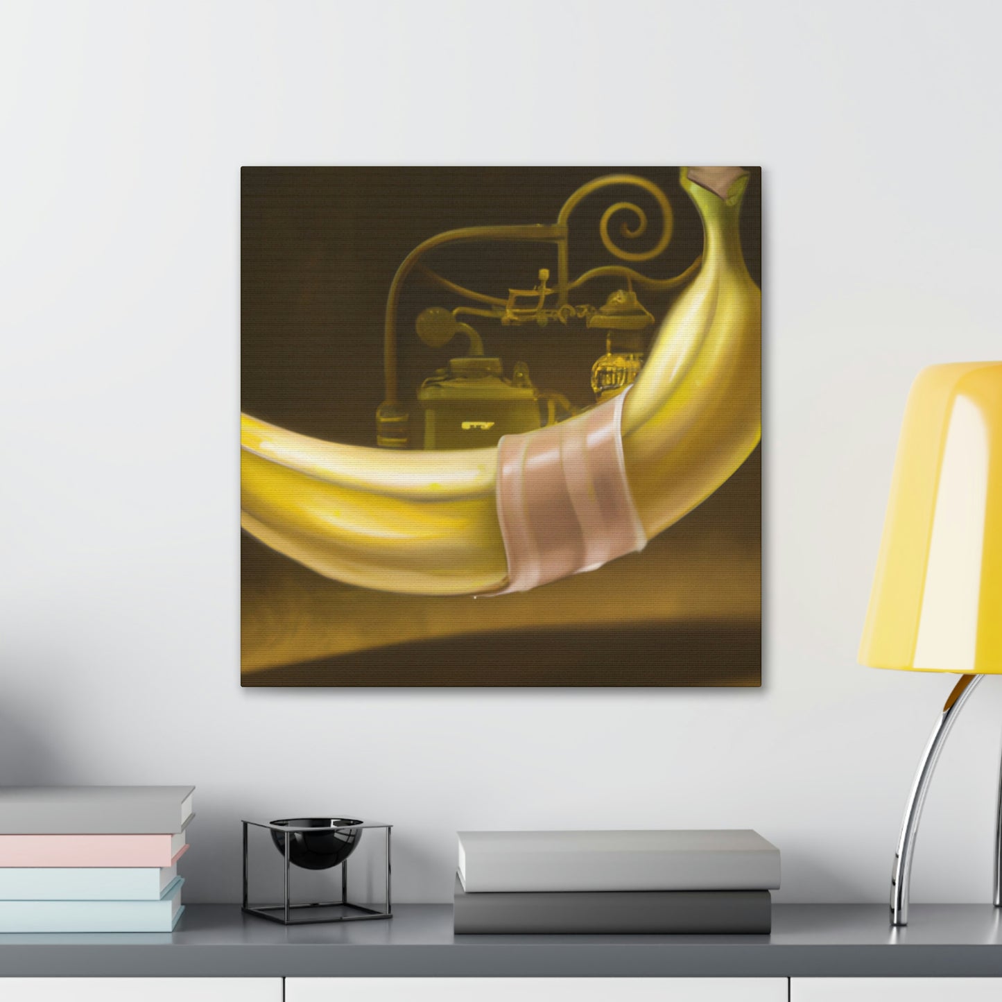 Banana in Steampunkland - Canvas