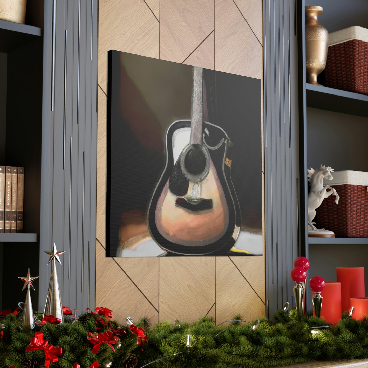 "Acoustic Masterpiece Strummed" - Canvas