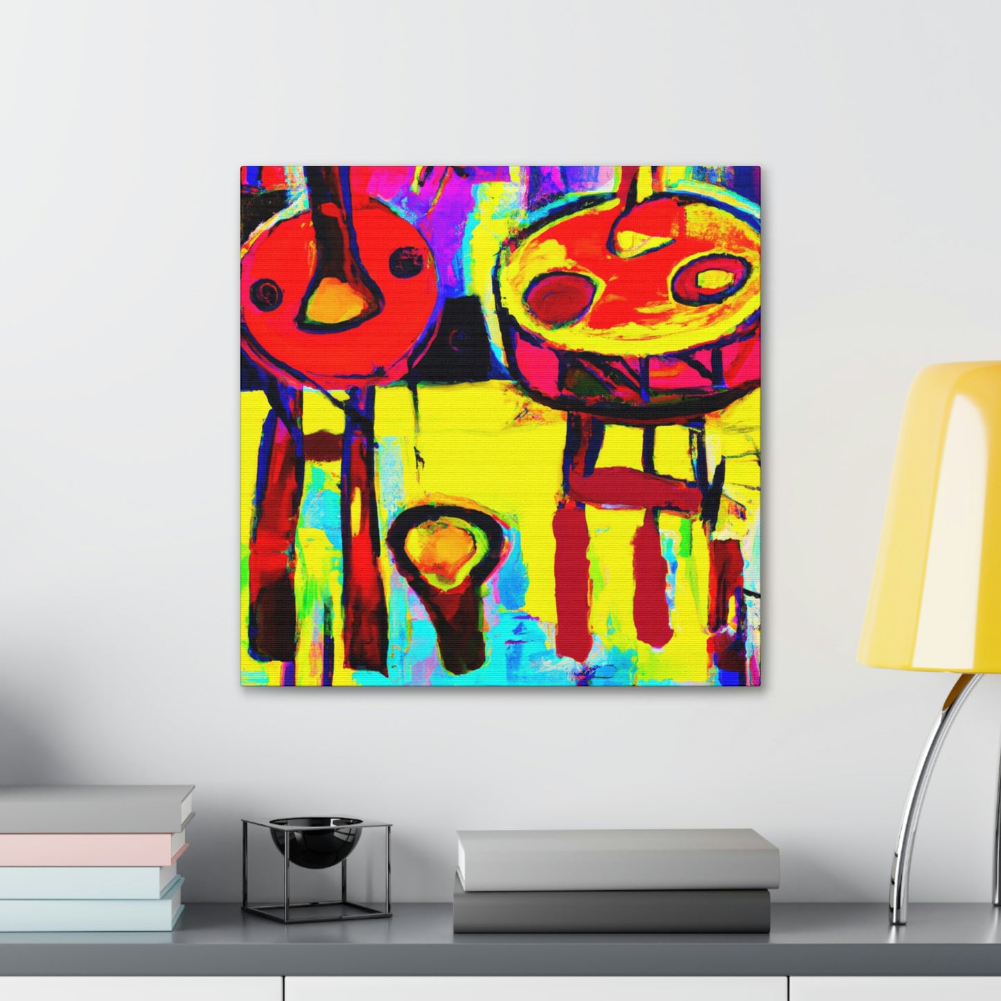 "Bongos in Abstraction" - Canvas