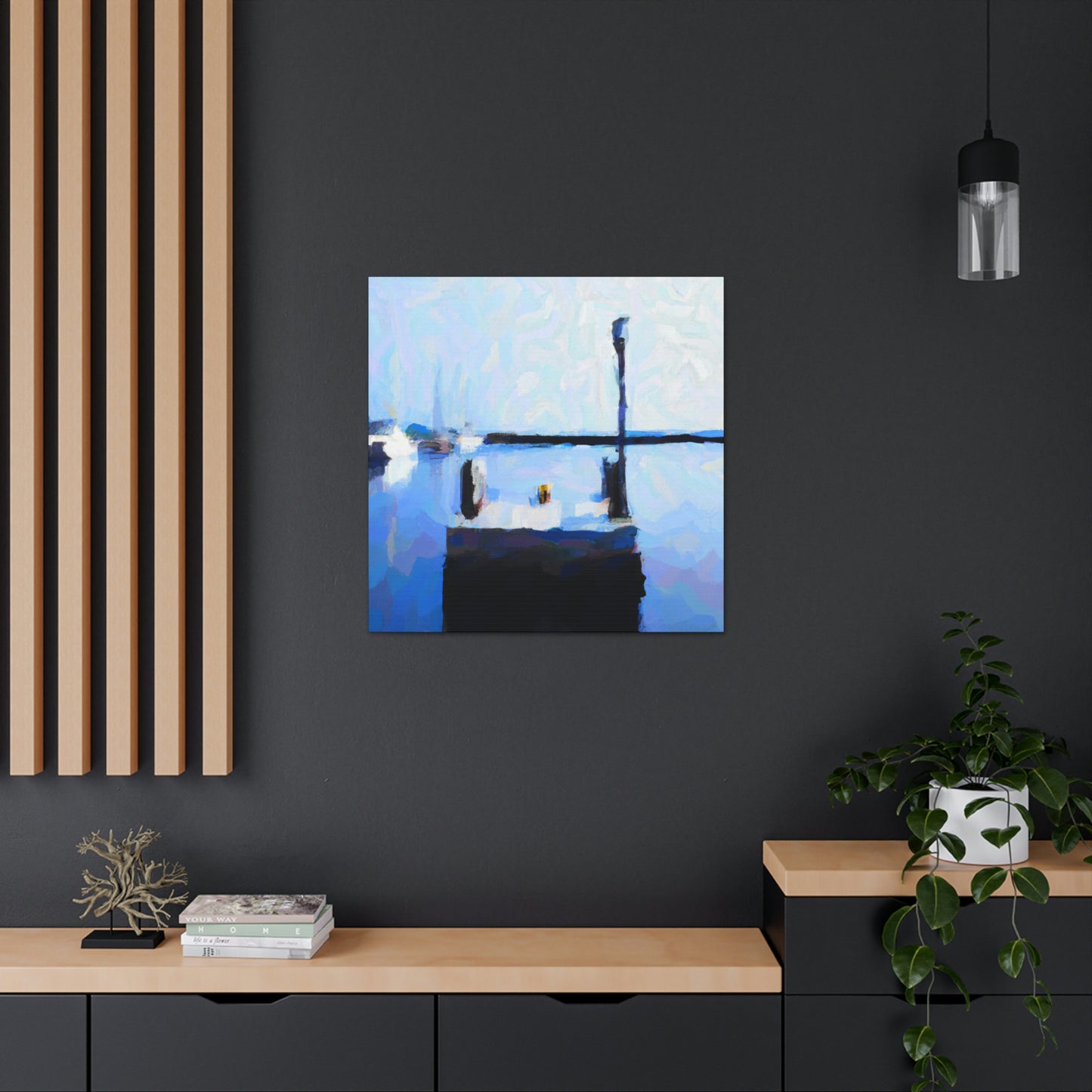 Harbor of Simplicity - Canvas