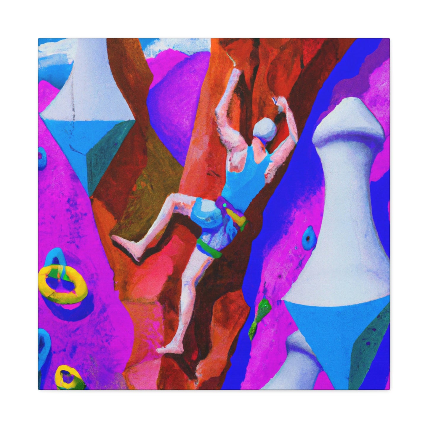 Rock Climbing Dreamscape - Canvas