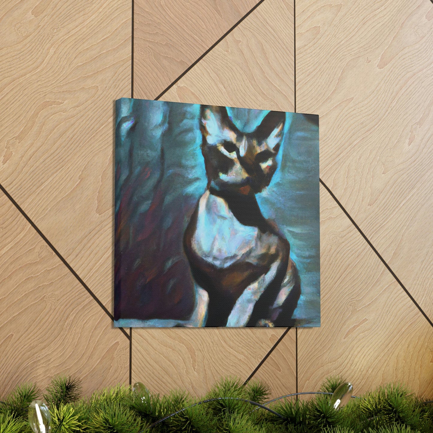 Feline Fauvist Fantasy - Canvas