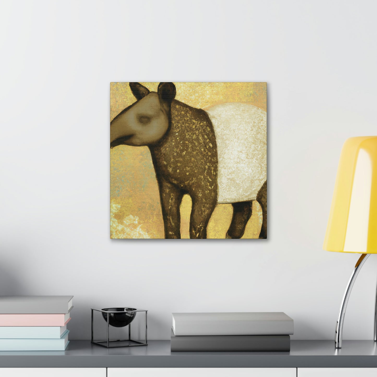 "Malayan Tapir Delight" - Canvas