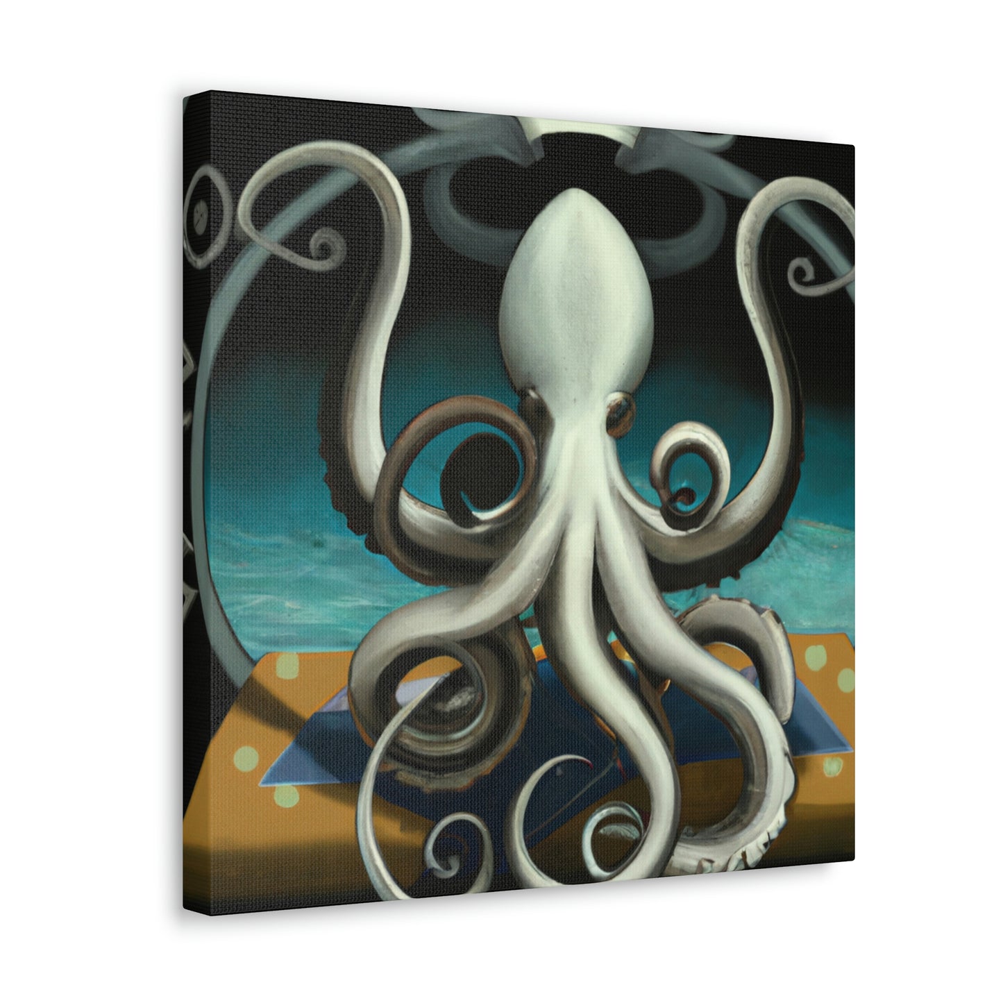 "Octopus at Dusk Dusk" - Canvas