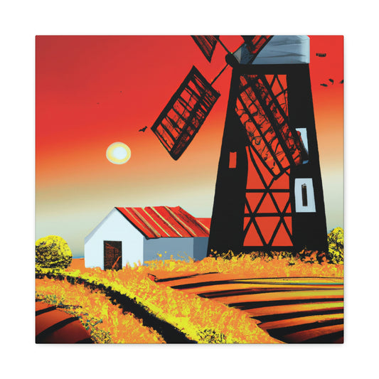 "Windmill in the Sky" - Canvas