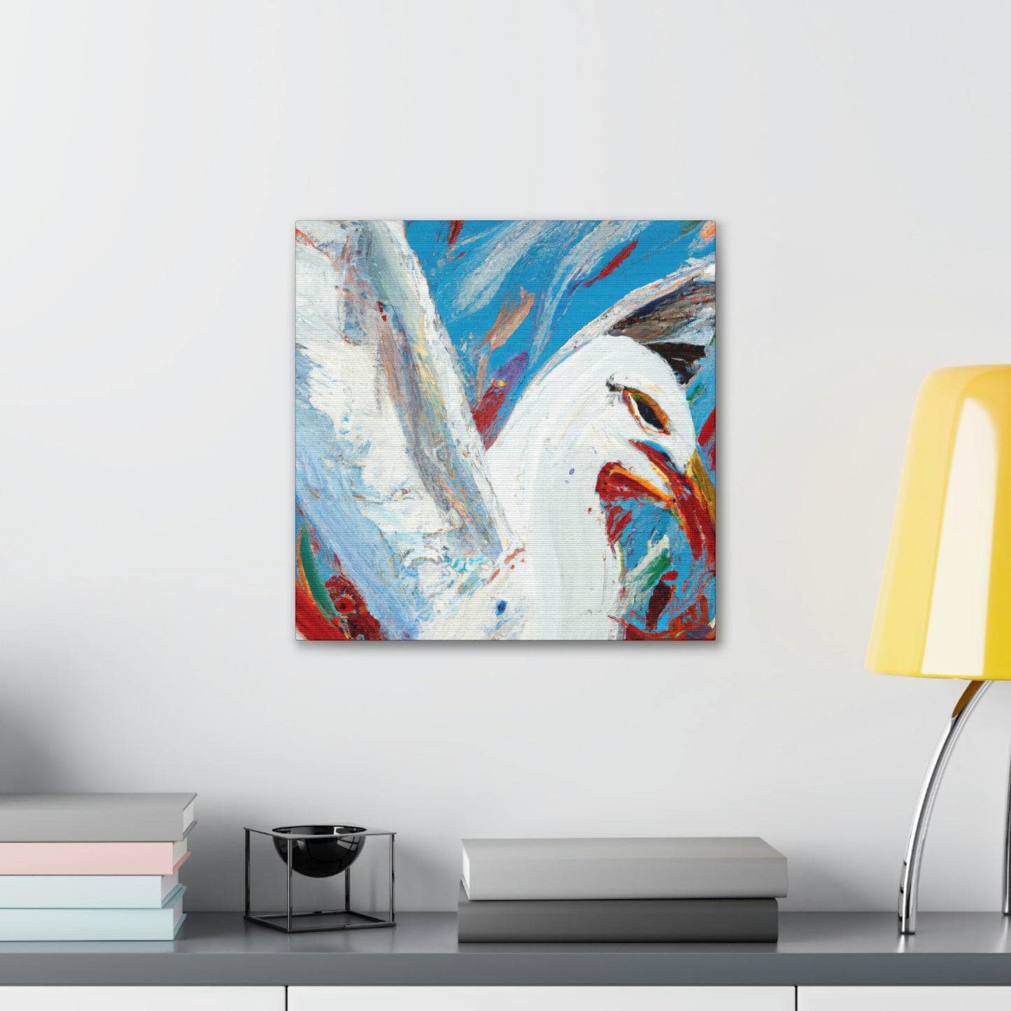 Seagulls at Sunrise - Canvas