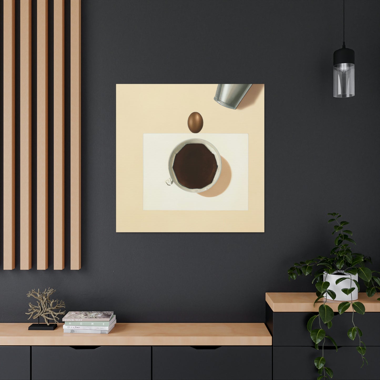 Coffee Simplified Art - Canvas