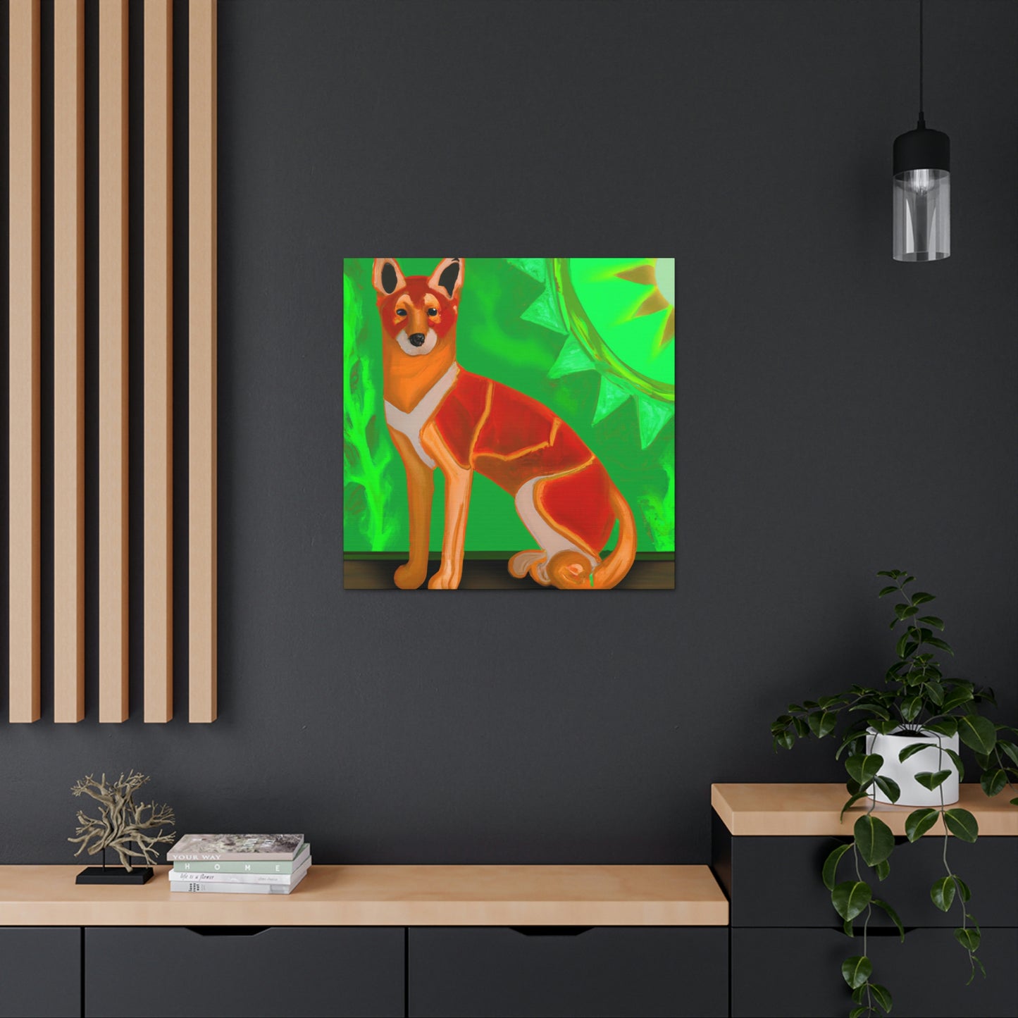 "Dhole's Jazz Revival" - Canvas