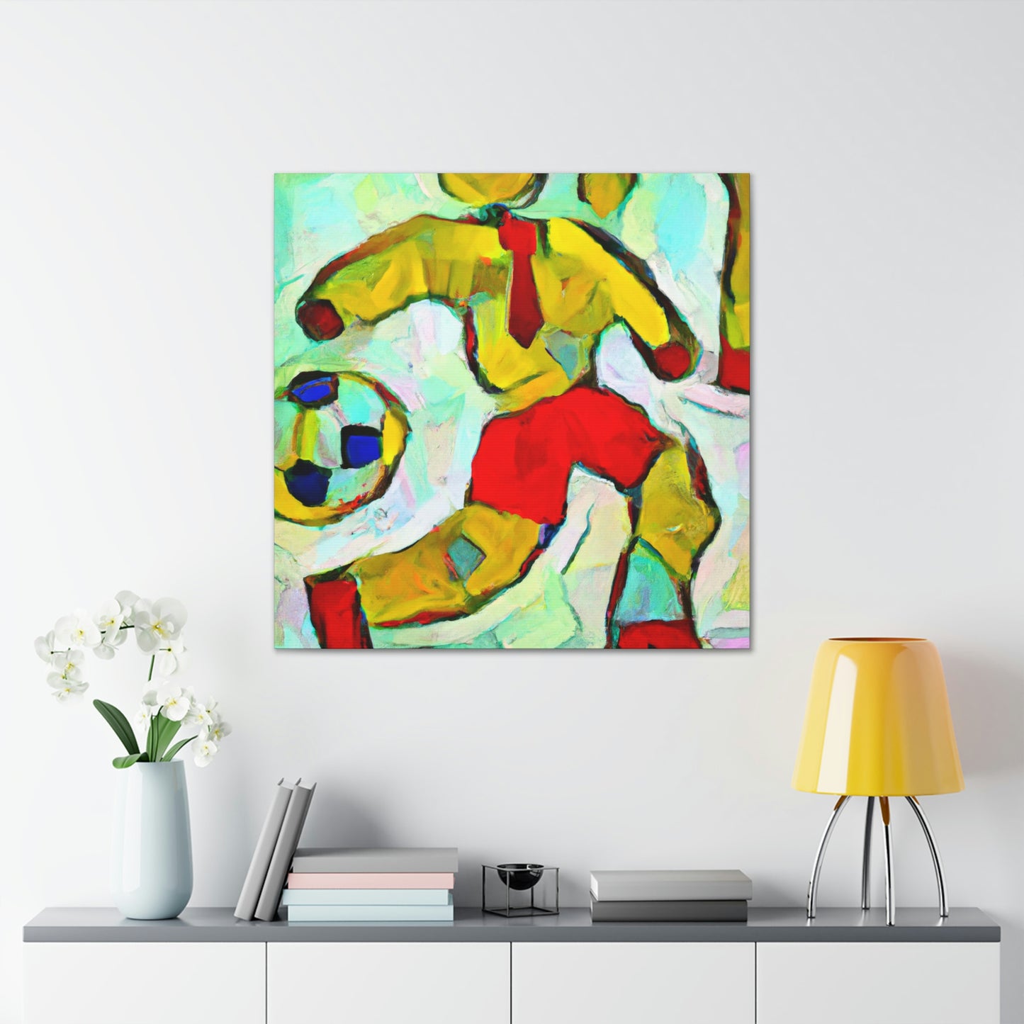 Soccer in Motion Vibe - Canvas