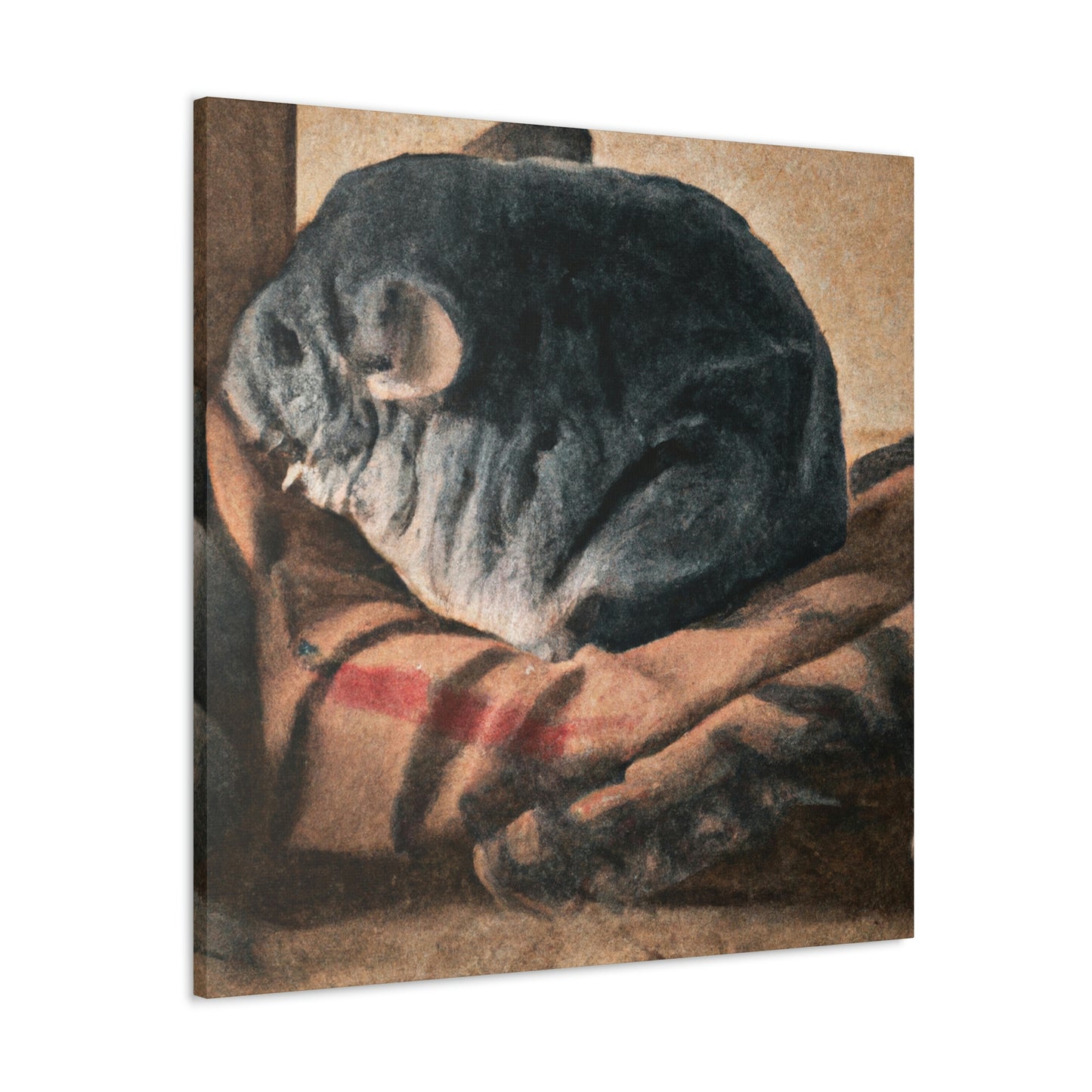 "Chinchilla in Dreamscapes" - Canvas