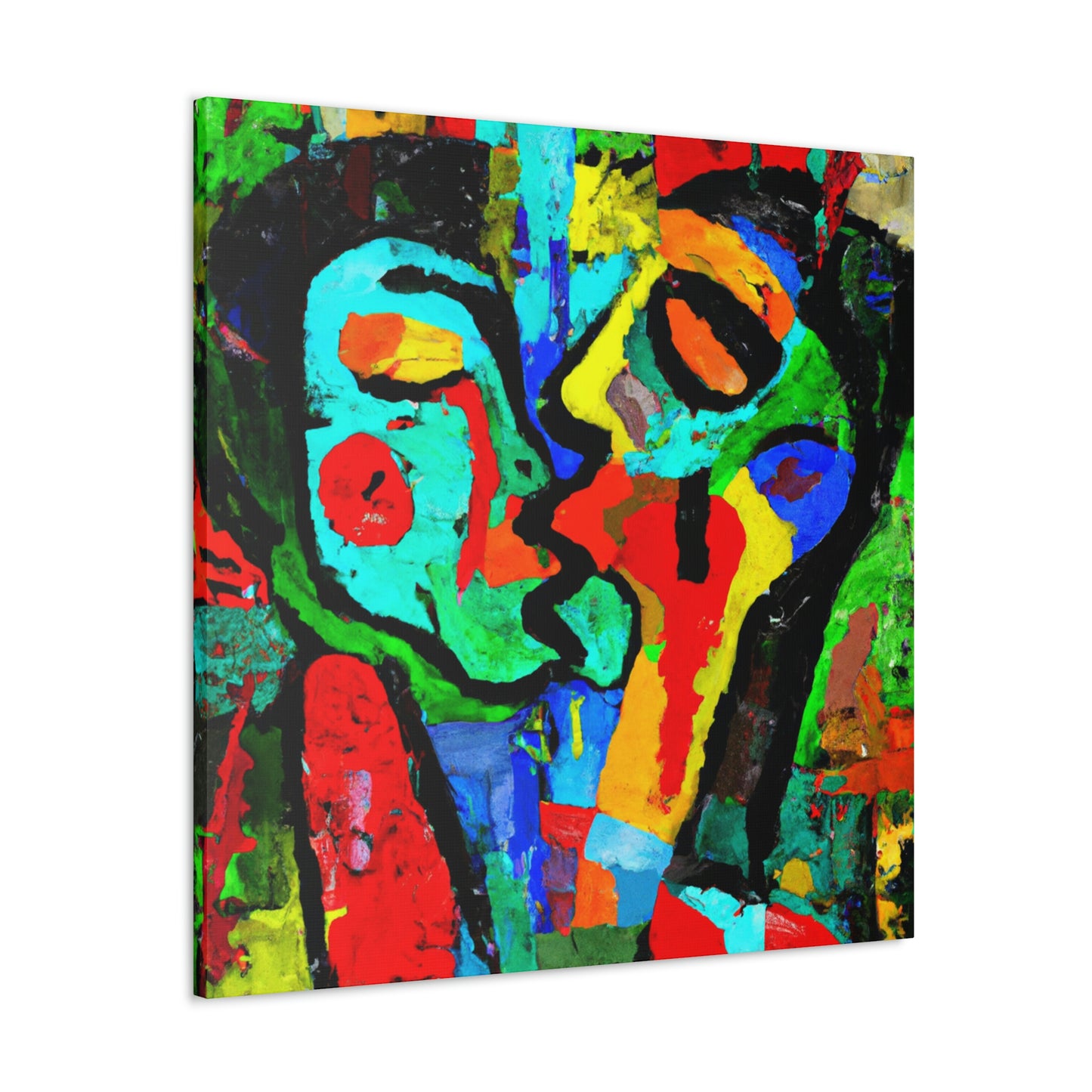 Love's Ardent Embrace - Canvas