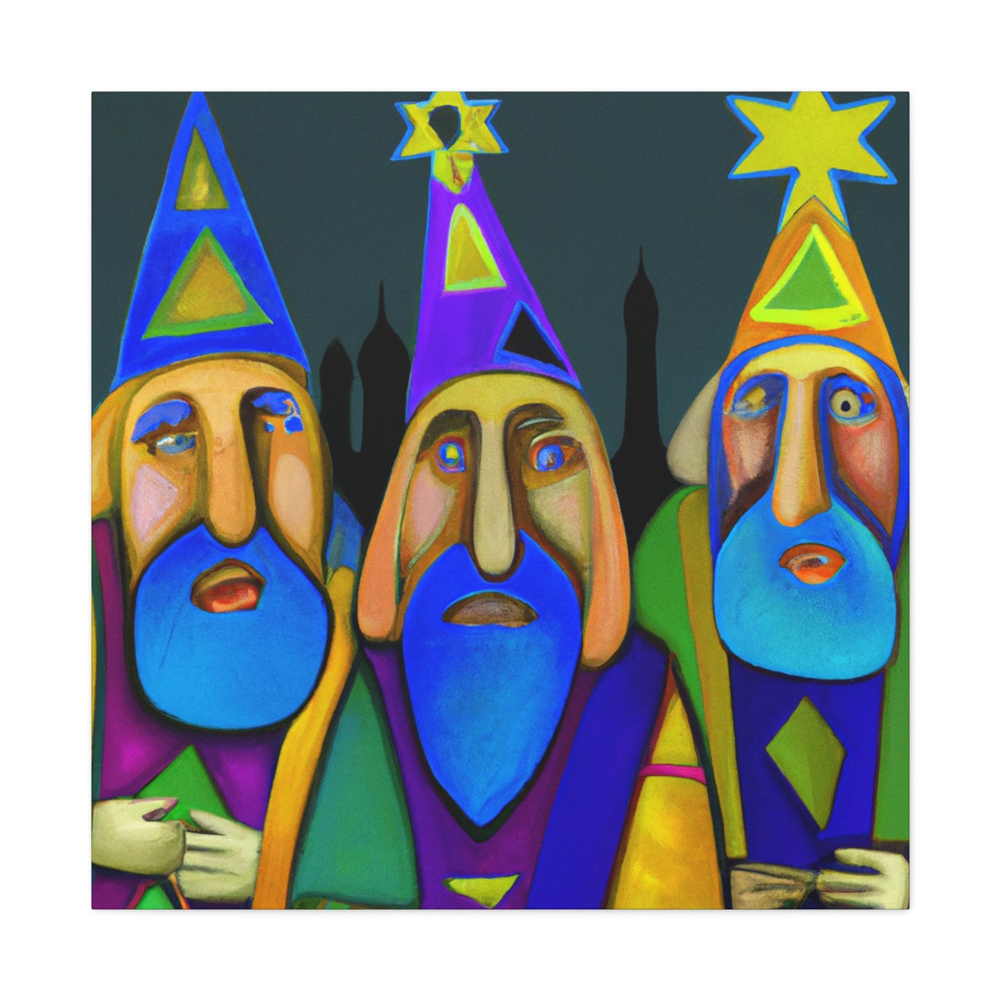 Wise Men of Gold - Canvas