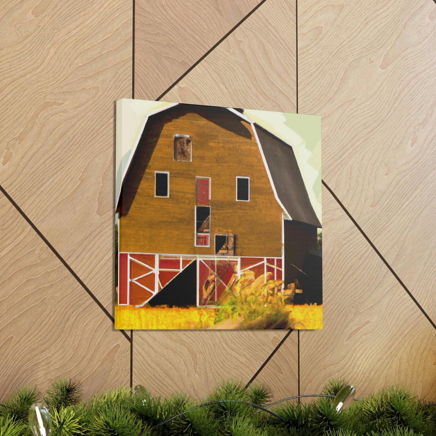 "Barn in Splendor" - Canvas