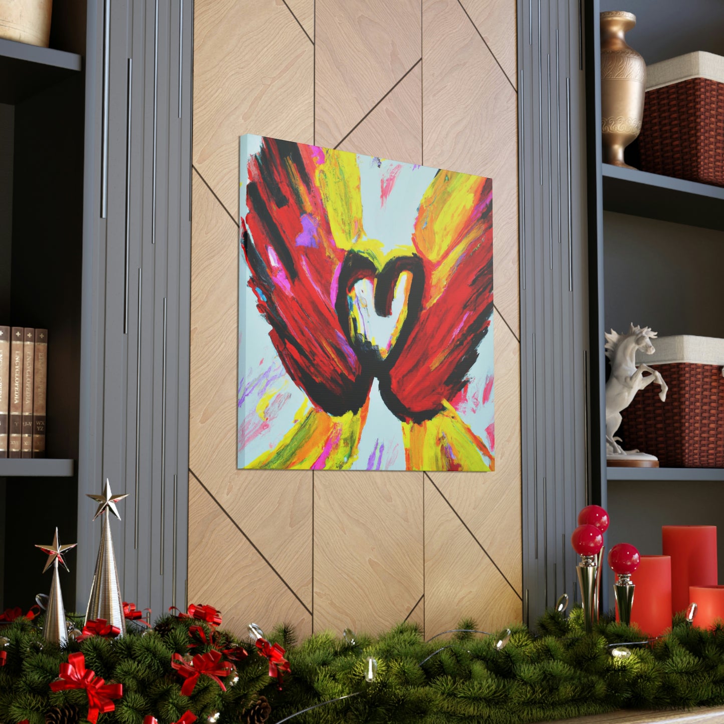 Love's Angelic Wings - Canvas