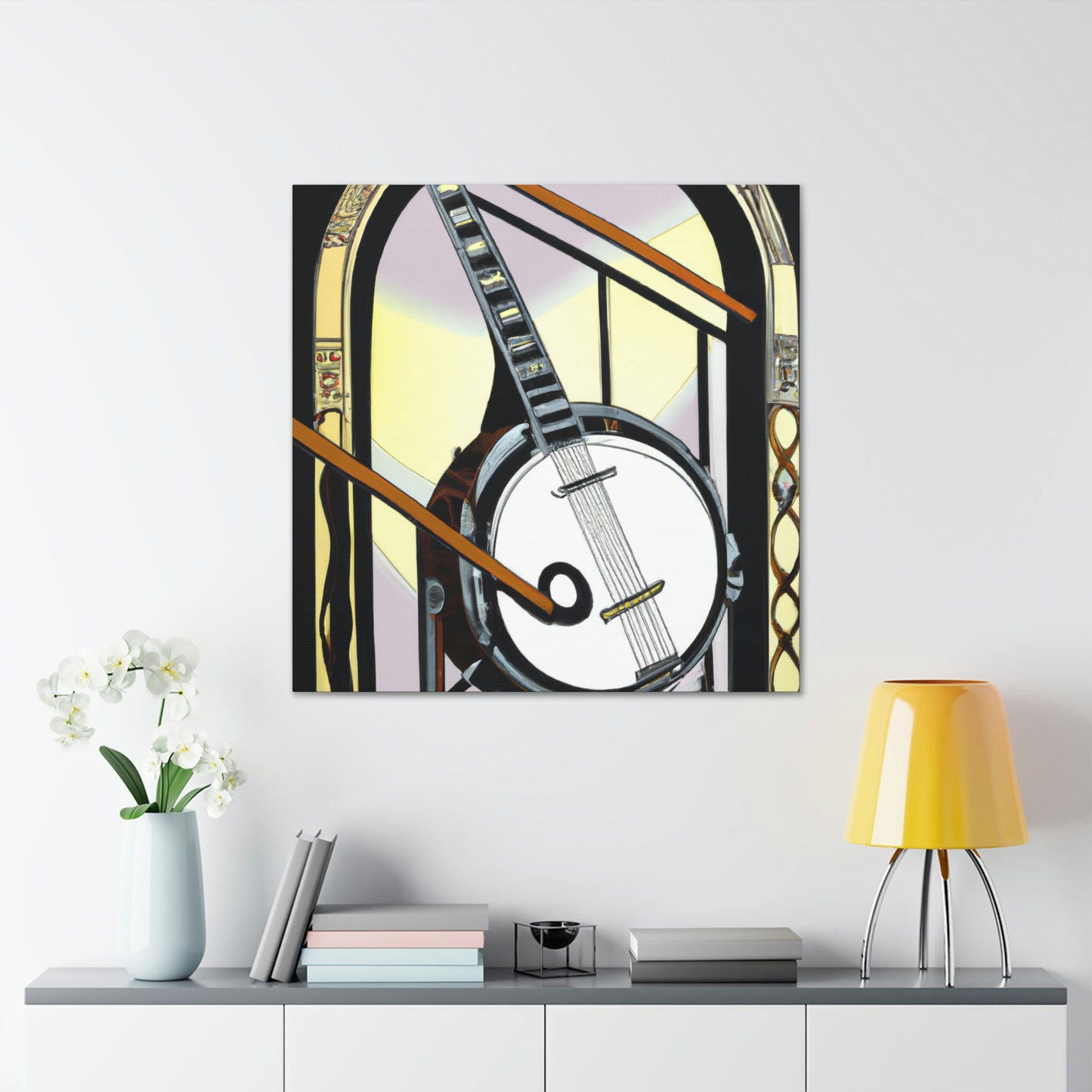 "Banjo's Jazz Jamboree" - Canvas