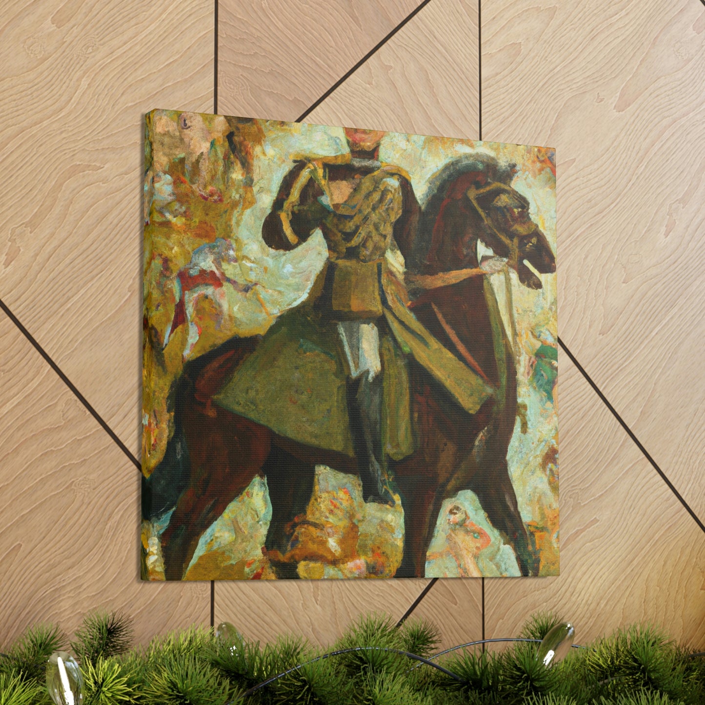 "The Cavalry Charge" - Canvas