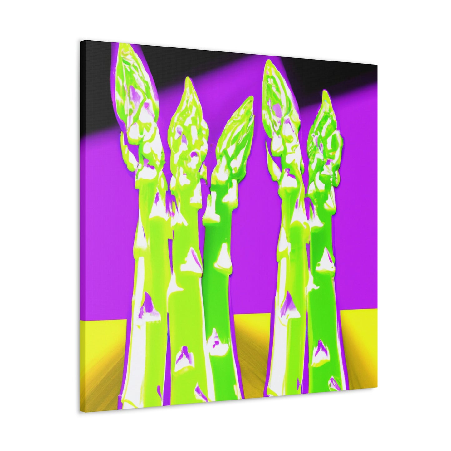 Asparagus Pop Explosion - Canvas