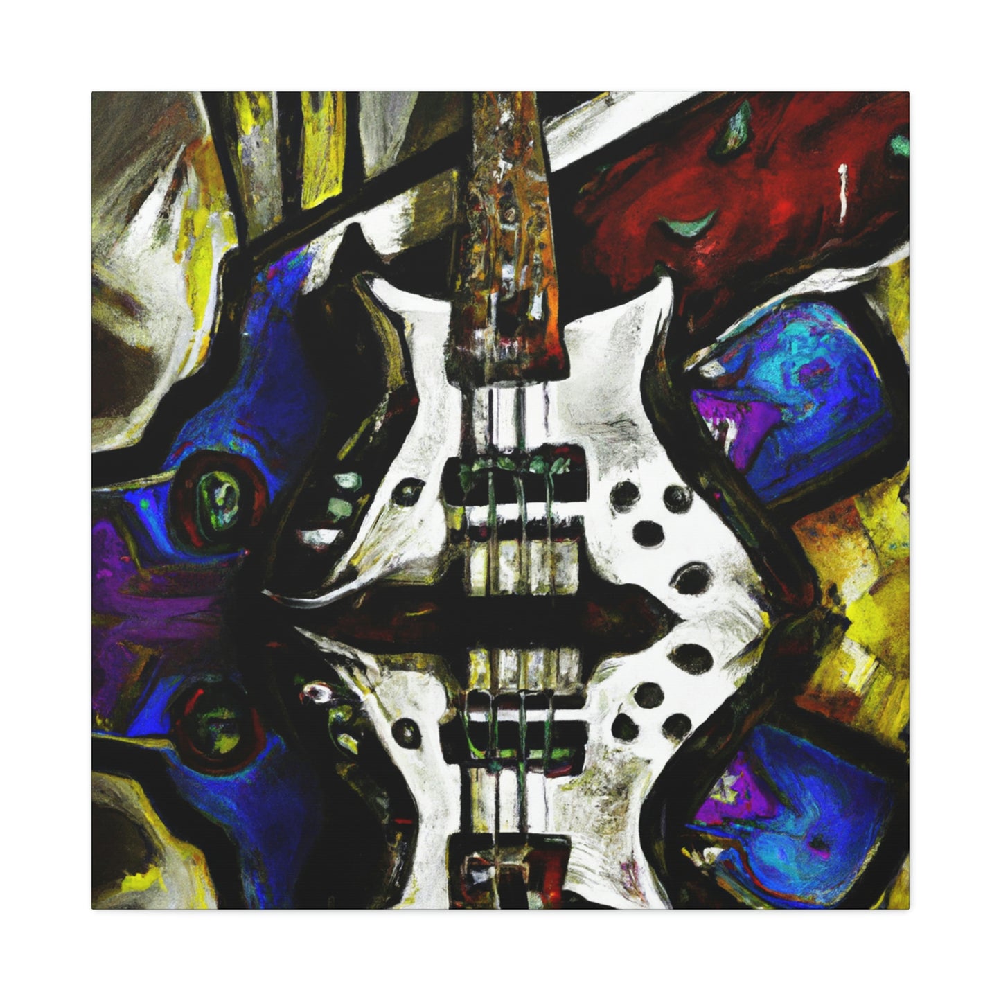 Rockin' Bass Vibes - Canvas