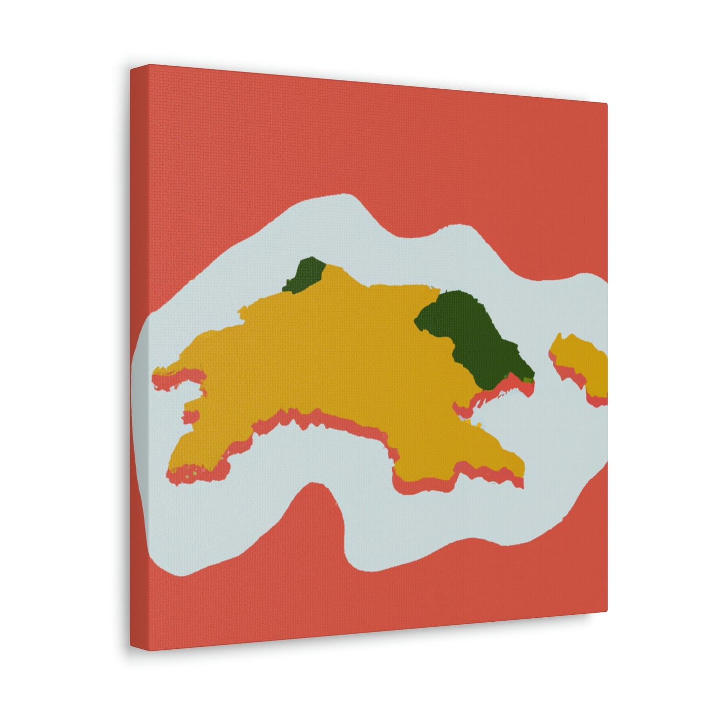 Archipelago in Minimalism - Canvas